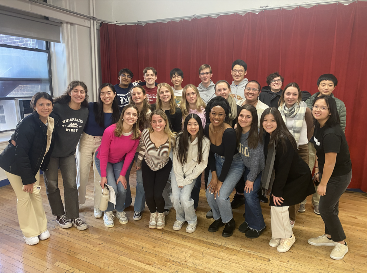 During their New York trip last February, The Bishop’s choirs, Bishop’s Singers and Bishop’s Chorus, attended a workshop with Bishop’s alumn Nicole Athill (‘13).